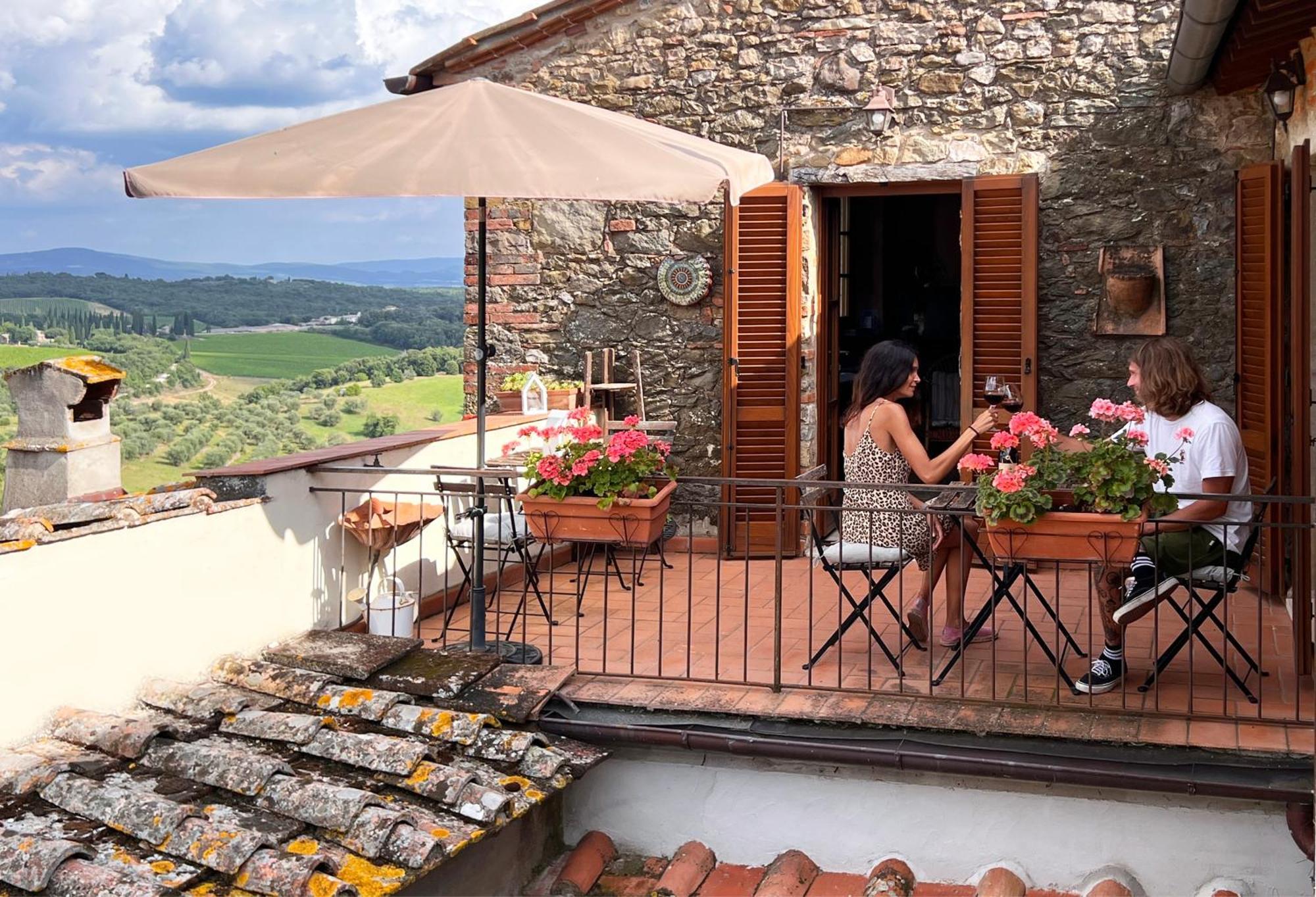 Appartamento Borgo San Gusmè Esterno foto